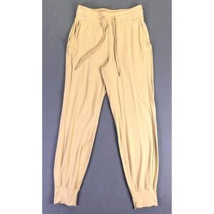 Lululemon Pants Joggers 6 Pecan Tan Ready to Rulu Gym Lounge Butter Fabric